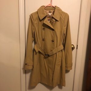 J. Crew trench coat NWT